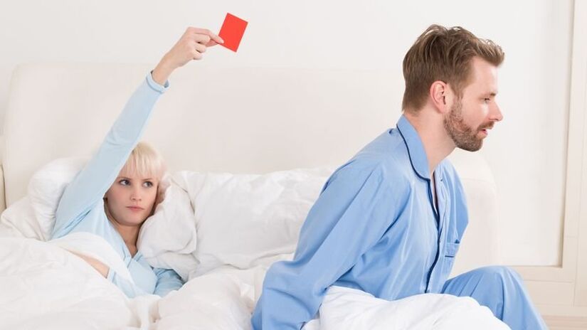 problems in the relationship due to low potency