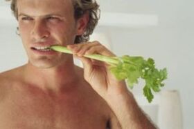 eat celery to stimulate