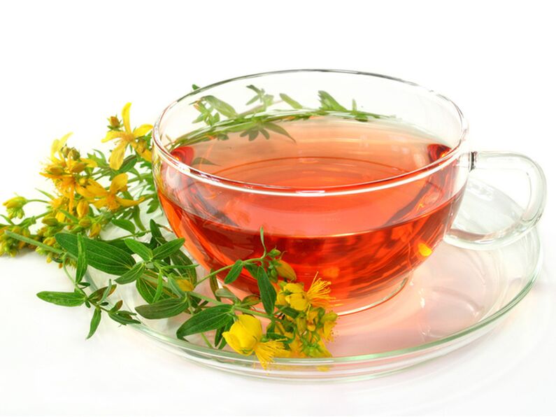 Decoction of St. John's wort is useful for men who want to increase sexual desire