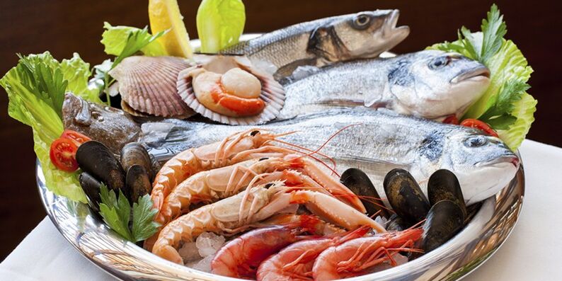 Benefits of seafood for male physiology
